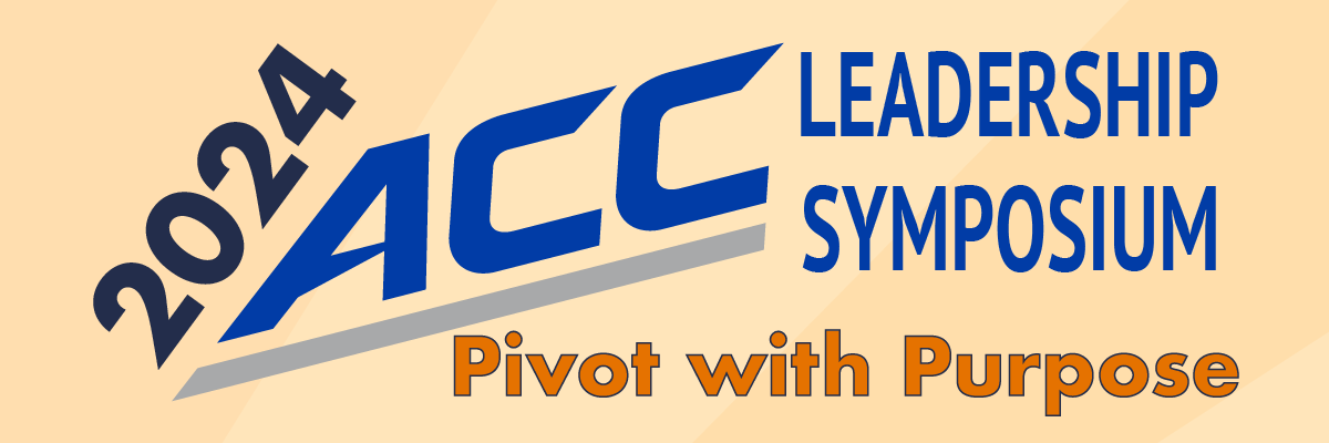Banner image: 2024 Acc Leadership Symposium: Pivot with Purpose